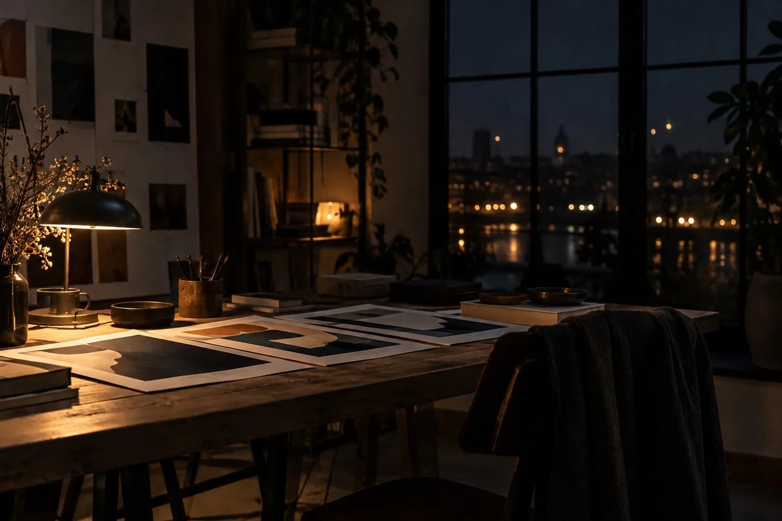 A Studio Week, Mostly Quiet
